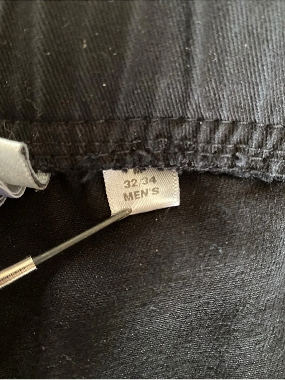 Gramicci Twill Pants Black Ring Spun Cotton Travel Made In USA Outdoor Mens 32 - Picture 3 of 4